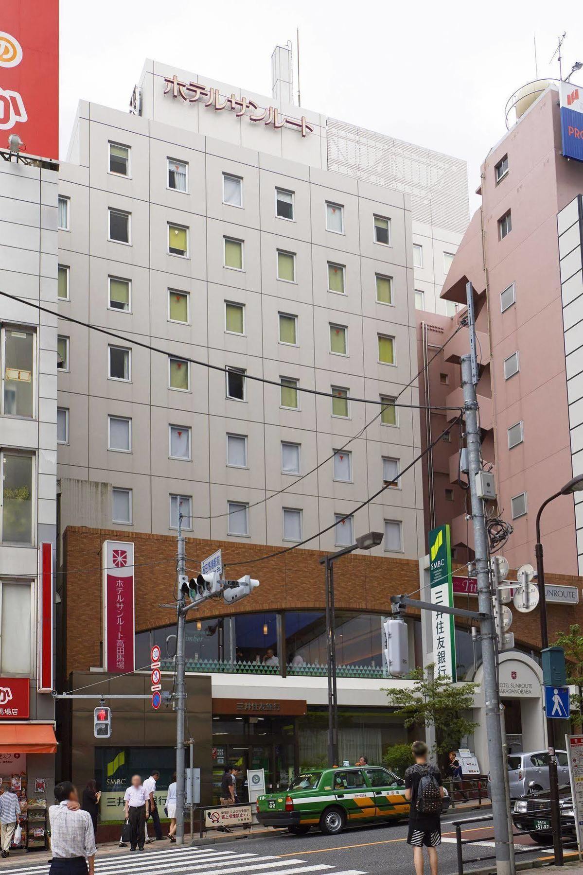 Hotel Sunroute Takadanobaba Tokyo Esterno foto